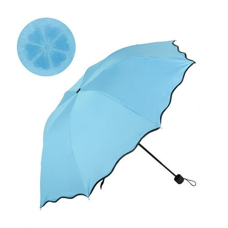 Umbrella Kids Girls Cougar Animal Art Swirl Decorative Page Portable Compact Folding Umbrella Anti Uv Protection Windproof Outdoor Travel Women Umbrella Double Layer Inverted